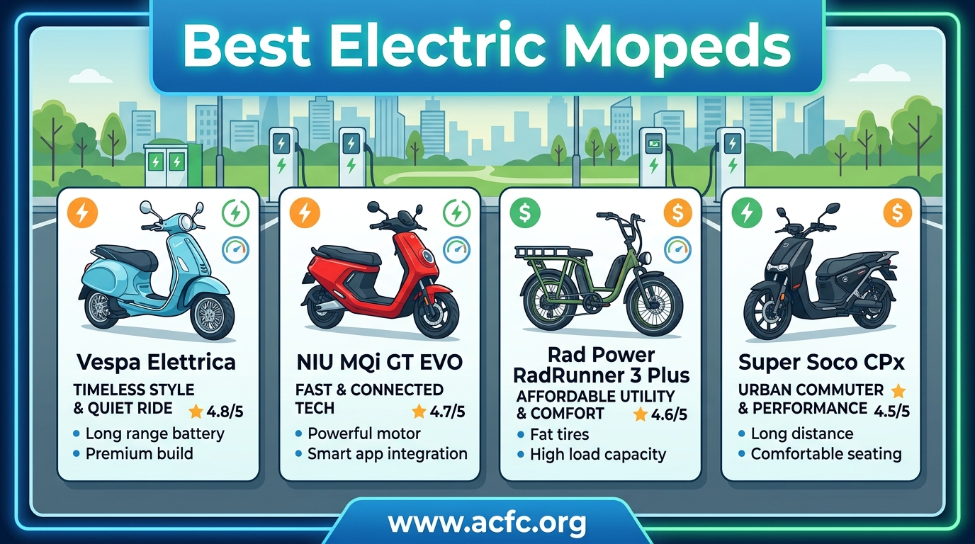Best Electric Mopeds