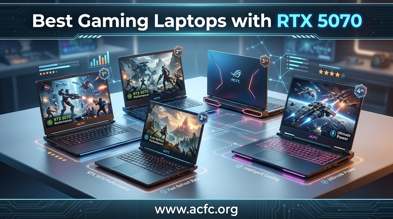 Best Gaming Laptops with RTX 5070