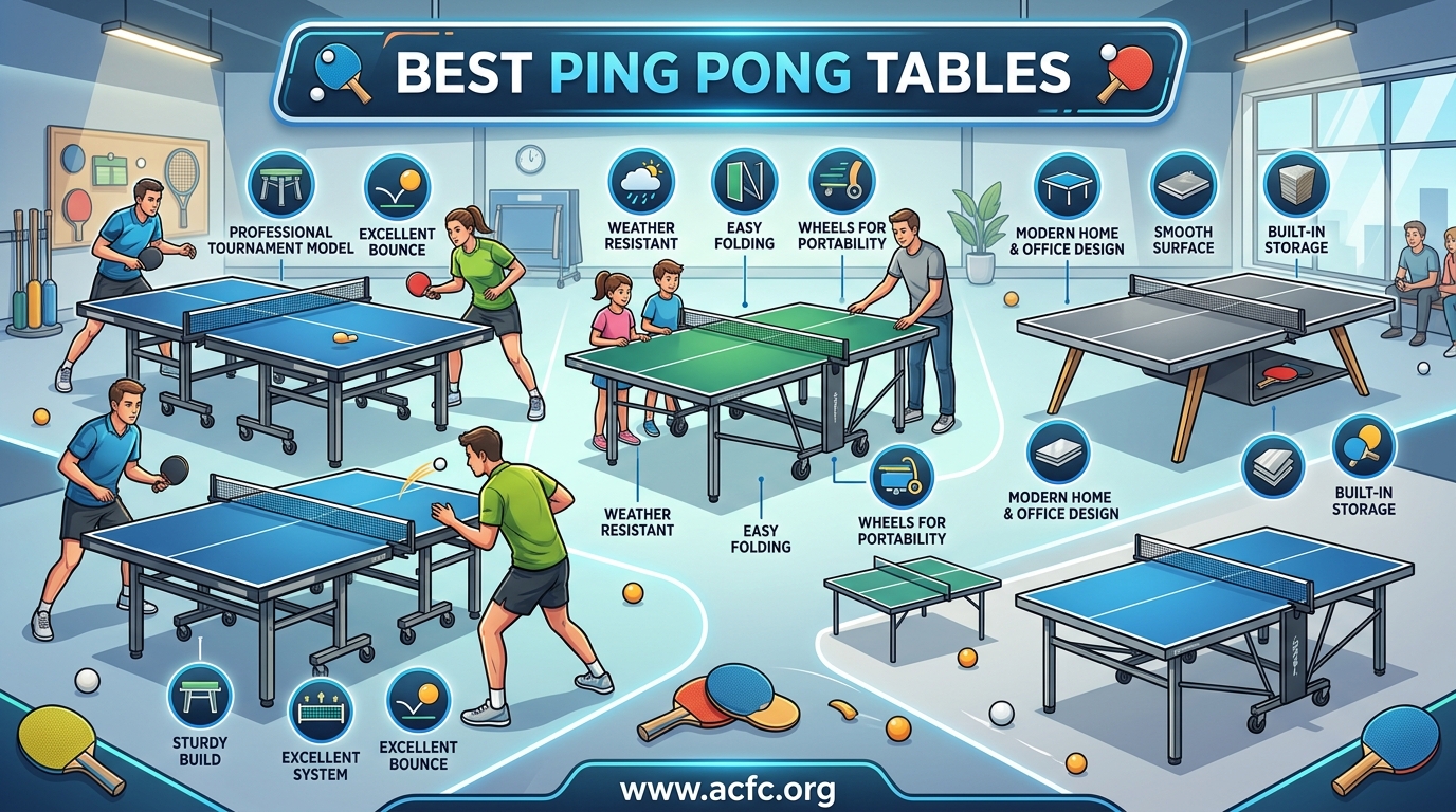 Best Ping Pong Tables