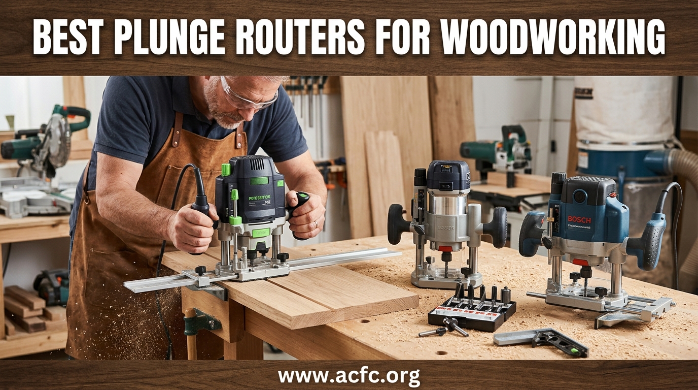 Best Plunge Routers for Woodworking