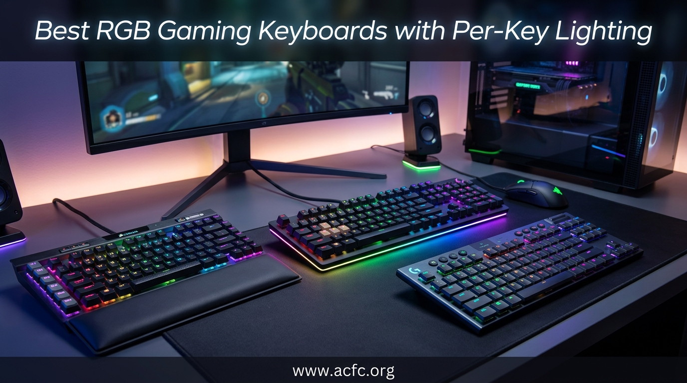 Best RGB Gaming Keyboards with Per-Key Lighting