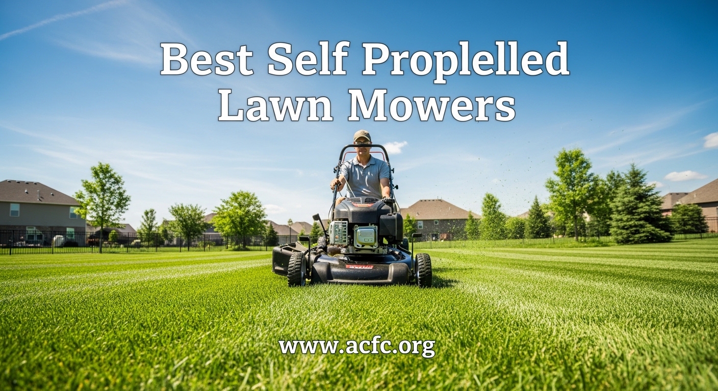 Best Self Propelled Lawn Mowers
