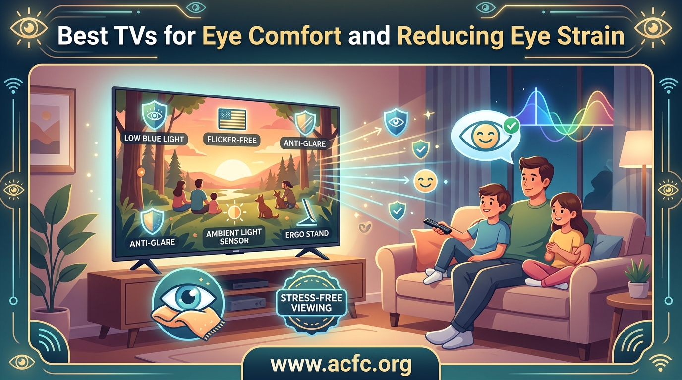 Best TVs for Eye Comfort and Reducing Eye Strain