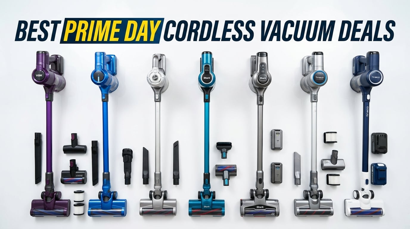 Best Amazon Prime Day Cordless Vacuum Deals 2026