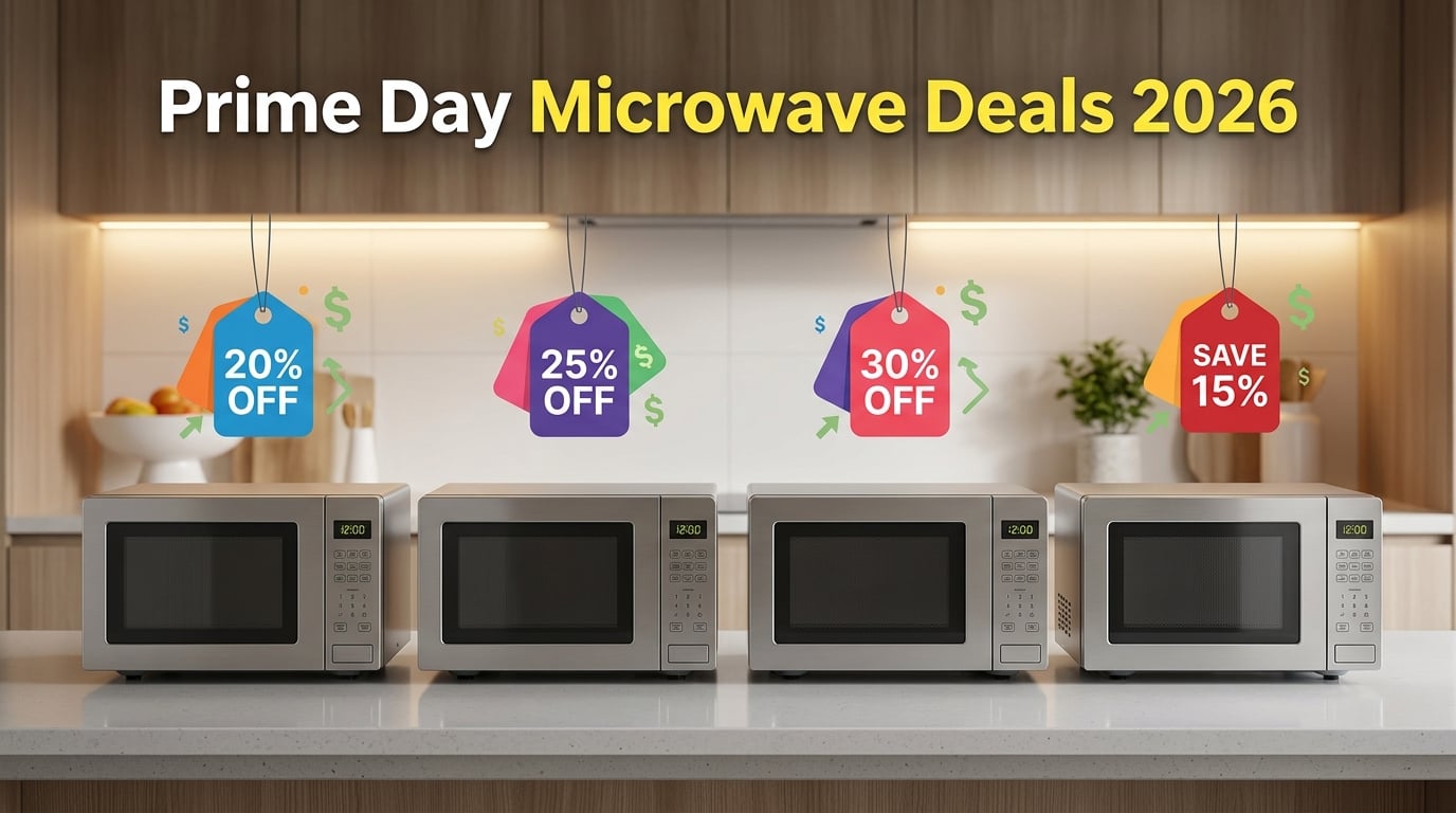 Best Amazon Prime Day Microwave Deals