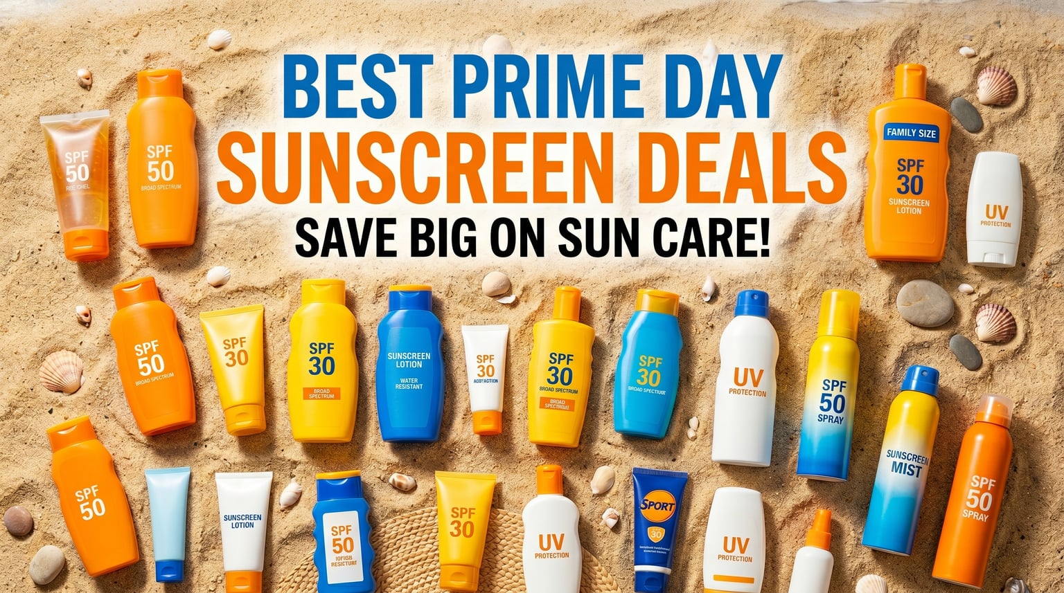 Best Amazon Prime Day Sunscreen Deals 2026
