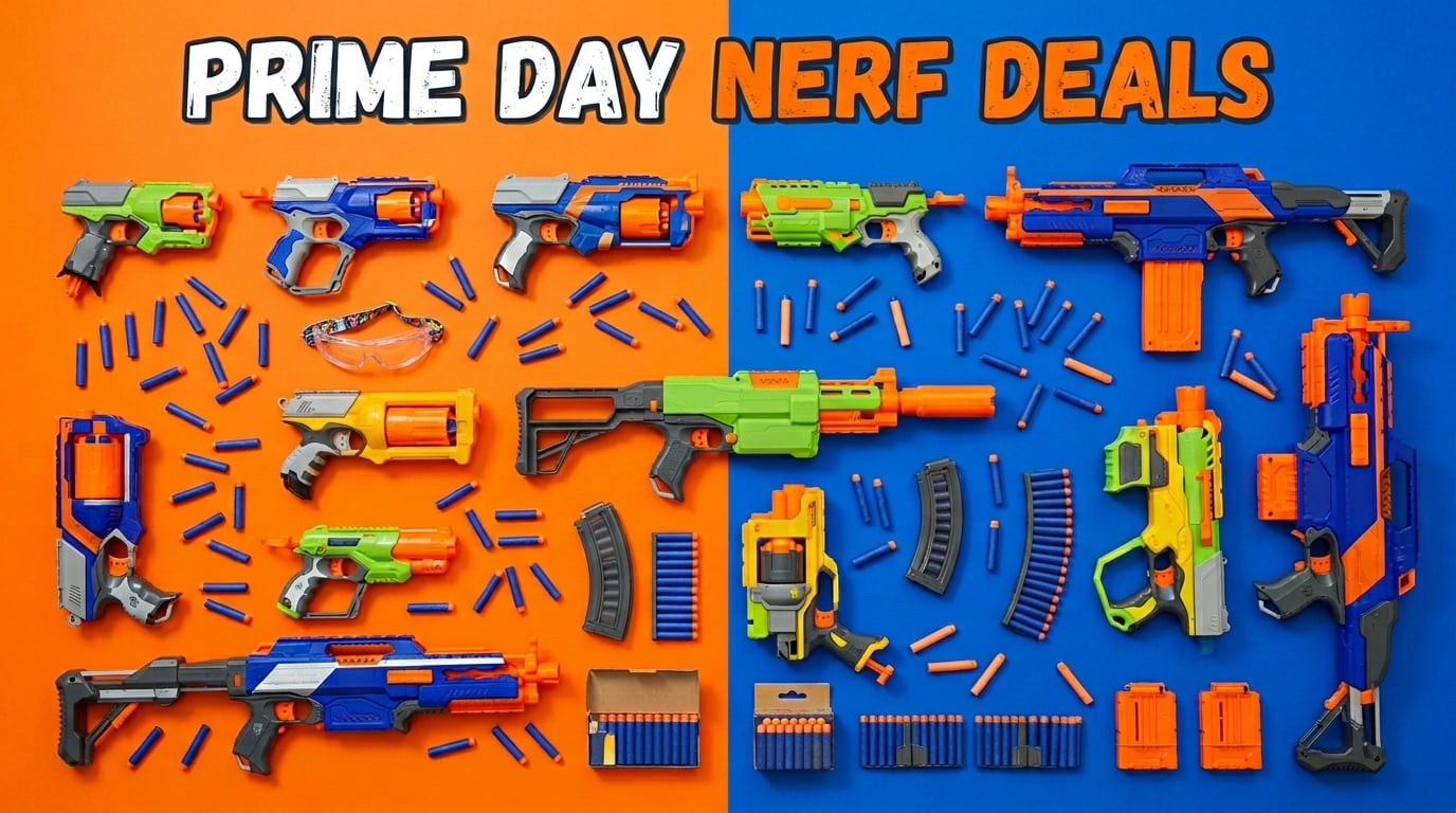 Best Amazon Prime Day Nerf Deals 2026