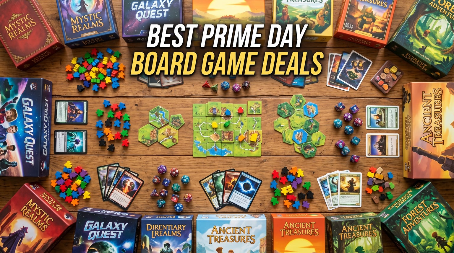 Best Amazon Prime Day Board Game Deals 2026