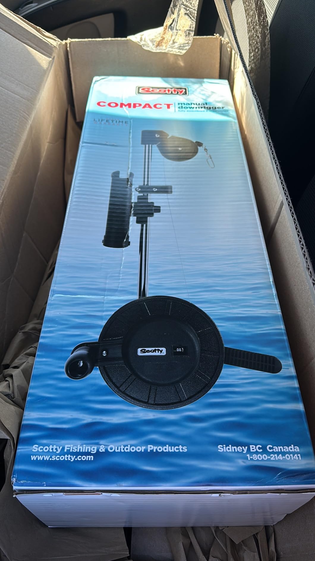 Scotty #1060 Depthking Manual Downrigger w/ Rod Holder customer photo 2