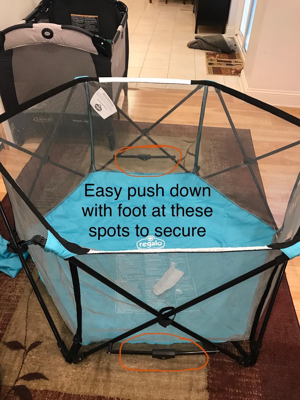 Bright Starts Pop 'N Play Indoor/Outdoor Playard, Portable Playpen for Babies and Toddlers, Easy Compact Fold customer photo 1