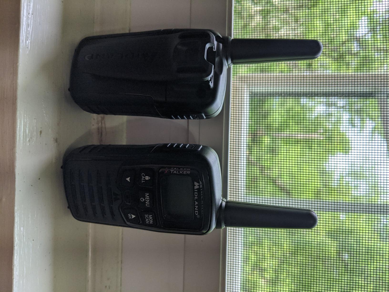 Midland T10 22 Channel FRS Walkie Talkie - Up to 20 Mile Range Two-Way Radio, 38 Privacy Codes & NOAA Weather Alert, Black customer photo 2