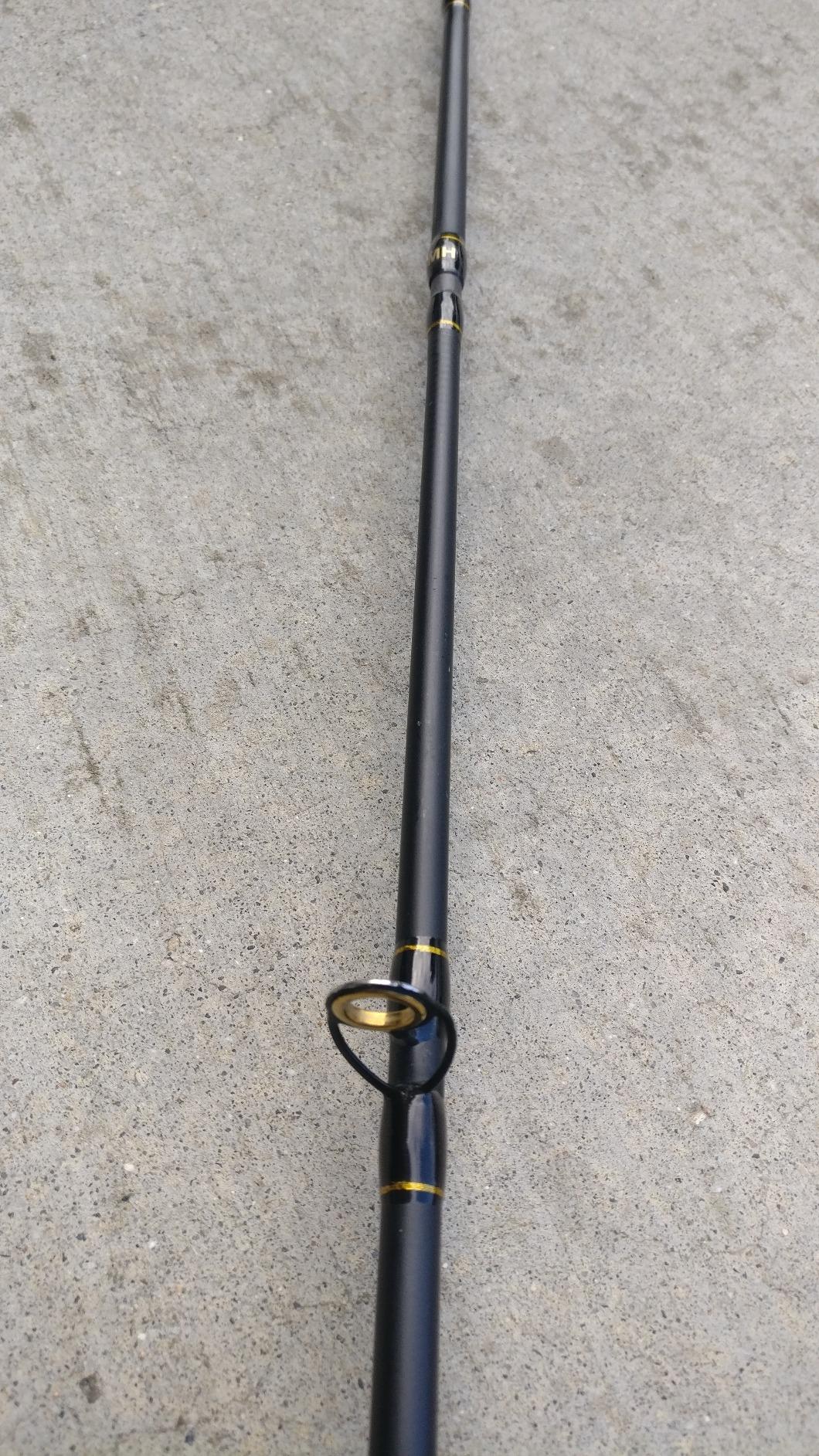 E Series Camo Legend 2-Piece 7-Feet Casting Rod 24 Ton Carbon Fiber Baitcasting with 2 Tips, Medium and Medium Heavy Bass Fishing Rod customer photo 2