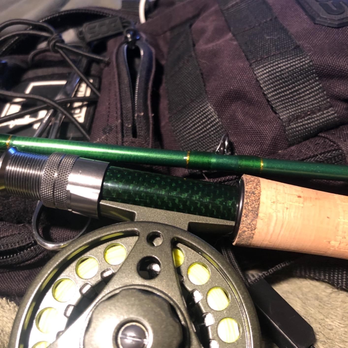 Maxcatch 3-12wt Medium-Fast Action Premier Fly Fishing Rod-IM8 Carbon Blank for High Performance,with AA Cork Grip Hard Chromed Guides customer photo 2