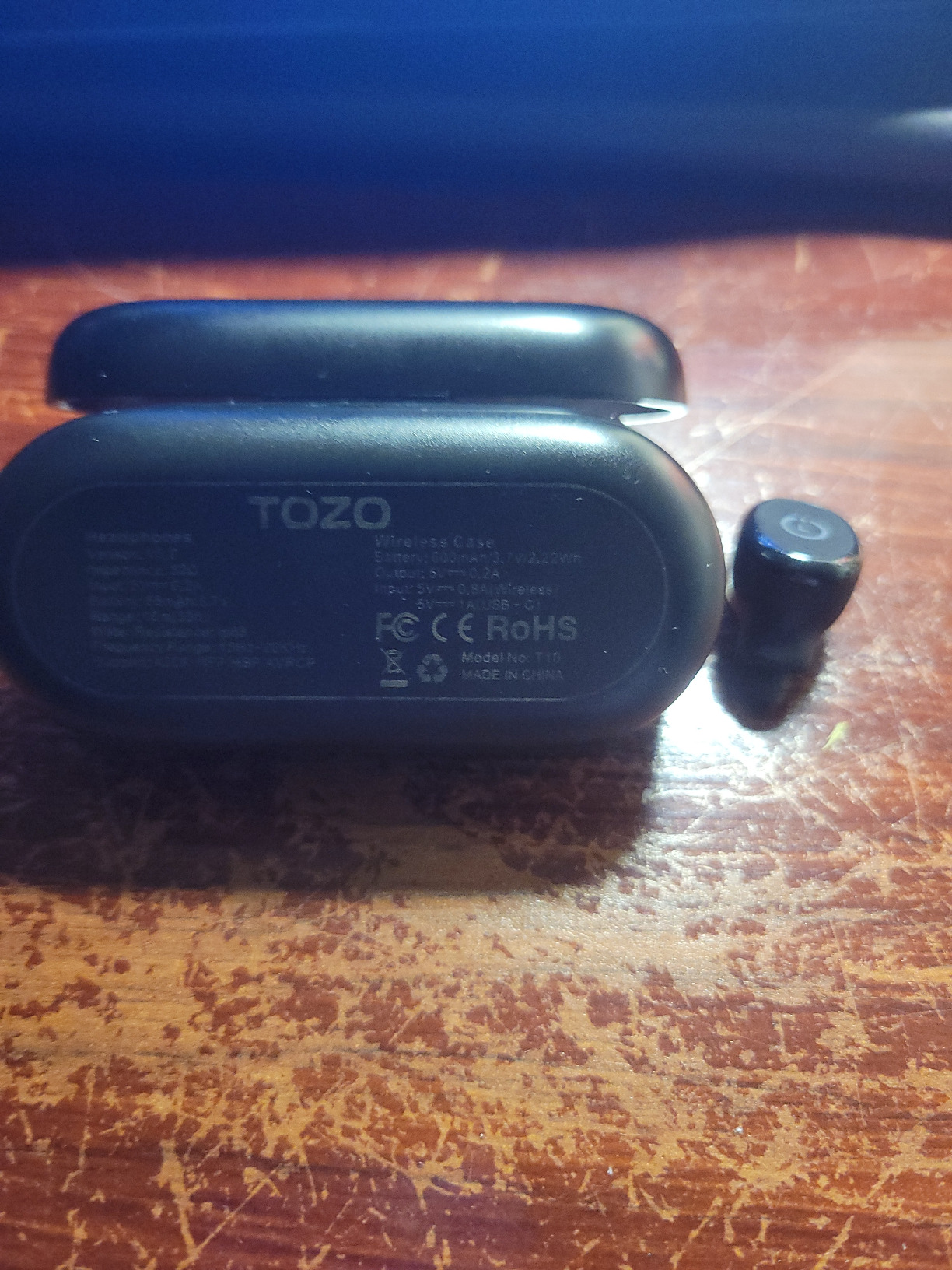 TOZO T10 Wireless Earbuds Bluetooth 5.3 Headphones, App Customize EQ, Ergonomic Design, 55H Playtime, Wireless Charging Case, IPX8 Waterproof Sound in-Ear Headset, New Version customer photo 1
