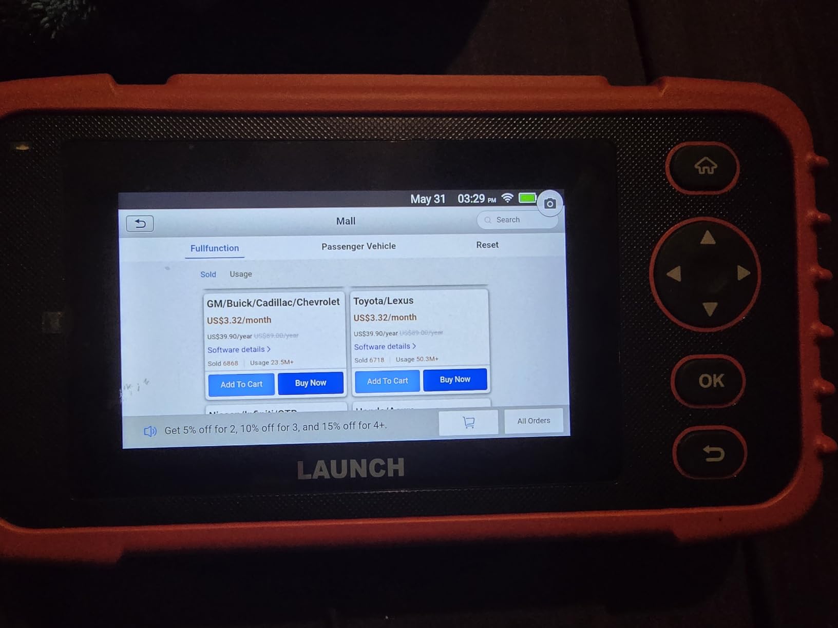 Launch OBD2 Scanner CRP123X V3.0 Elite, 2026 Lifetime Free WiFi Update Scan Tool, FCA SGW, CANFD&DoIP, SAS/Throttle/Brake/BMS/DPF/Oil/ABS Service Multi Systems Car Scanner customer photo 1