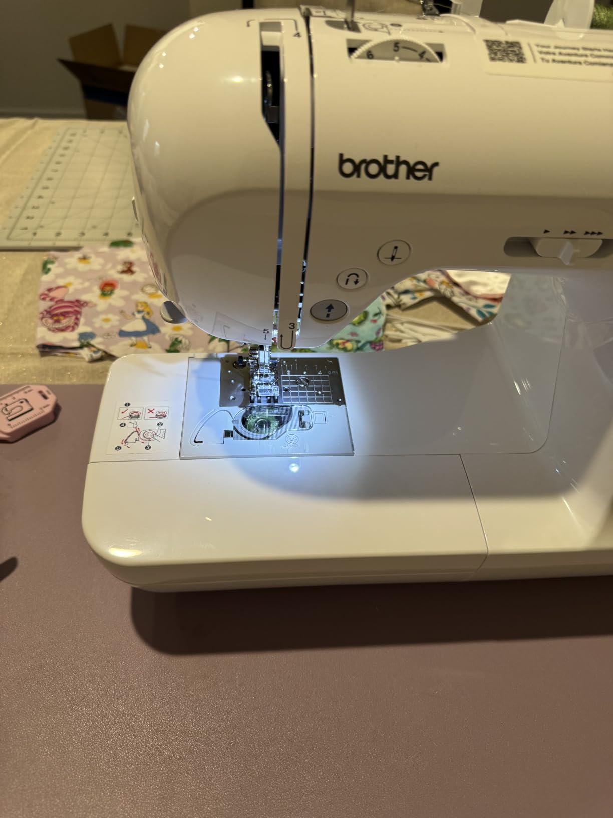 Brother ST150HDH Sewing Machine, Strong & Tough, 50 Built-in Stitches, LCD Display, 9 Included Feet customer photo 1