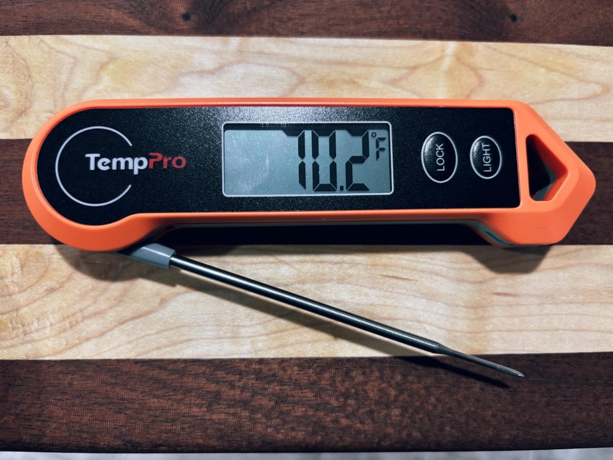 TempPro TP19H Digital Meat Thermometer for Cooking, 1 Sec Instant Read Food Thermometer with Motion-Sensing Wake for BBQ Grill Oil Fry Candy (Previously ThermoPro) customer photo 1