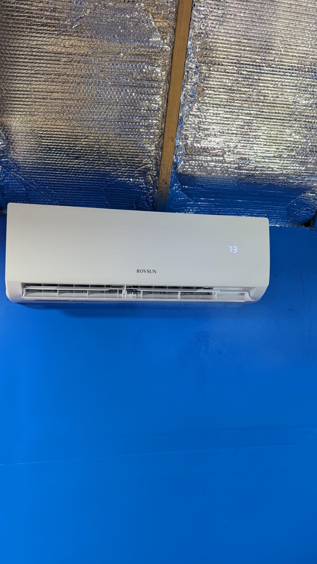 ROVSUN 9000 BTU Mini Split AC/Heating System with Inverter, 19 SEER2 Energy Saving 115V Ductless Split-System Air Conditioner with Pre-Charged Condenser, Heat Pump, Remote Control & Installation Kit customer photo 2