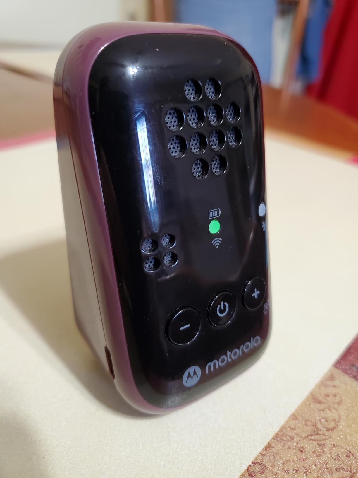 Motorola Nursery PIP12 Baby Monitor Audio Only, Portable and Rechargeable, No WiFi Needed, 1500ft Range HD Sound with Auto Off, Includes Water-Resistant Travel Case customer photo 2