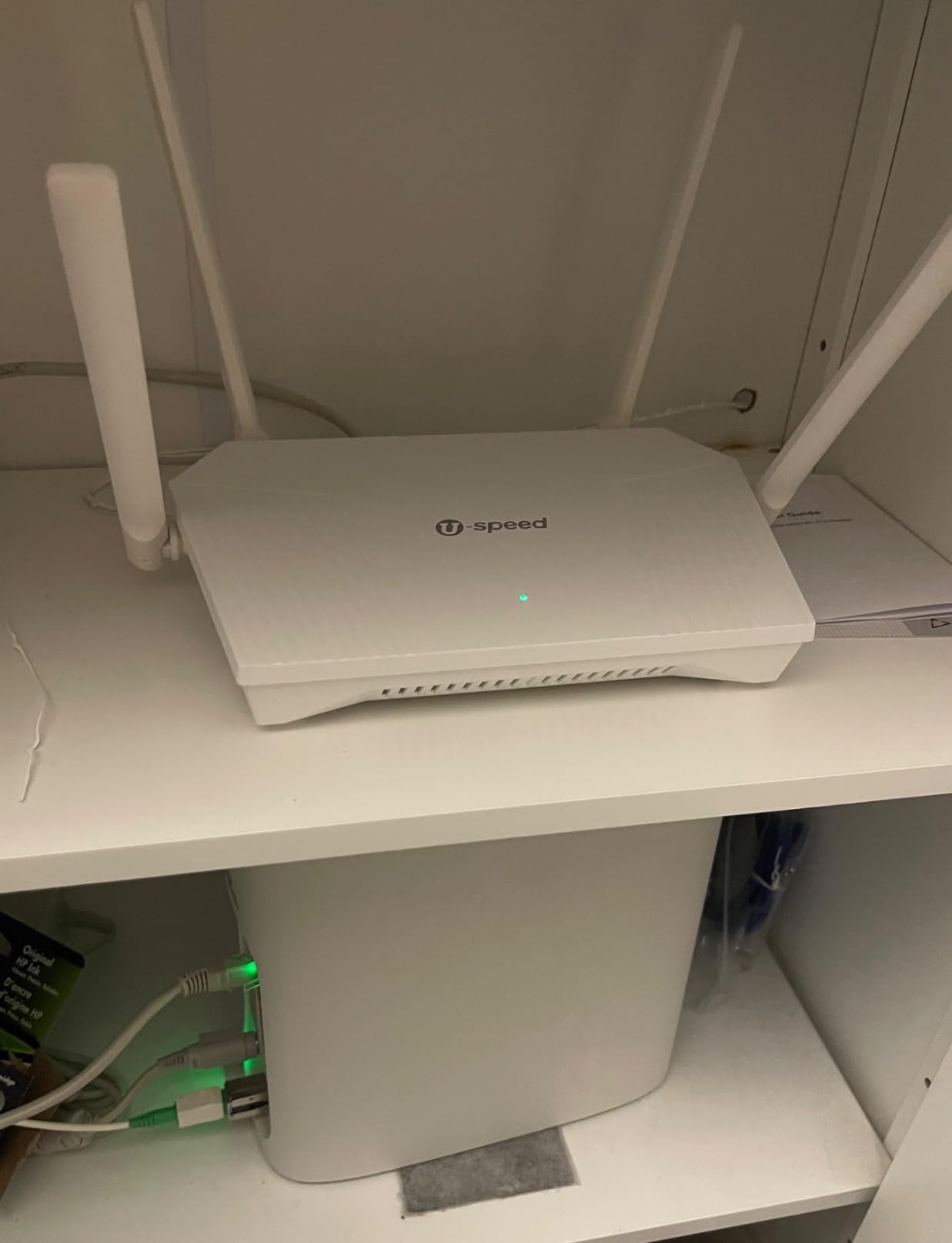 U-SPEED AX1500 WiFi 6 Router Dual Band Wireless Internet Router | 1.5 Gbps Speed, Full Gigabit Ports, Beamforming & OFDMA & MU-MIMO, Parental Controls & WPA3, EasyMesh customer photo 2
