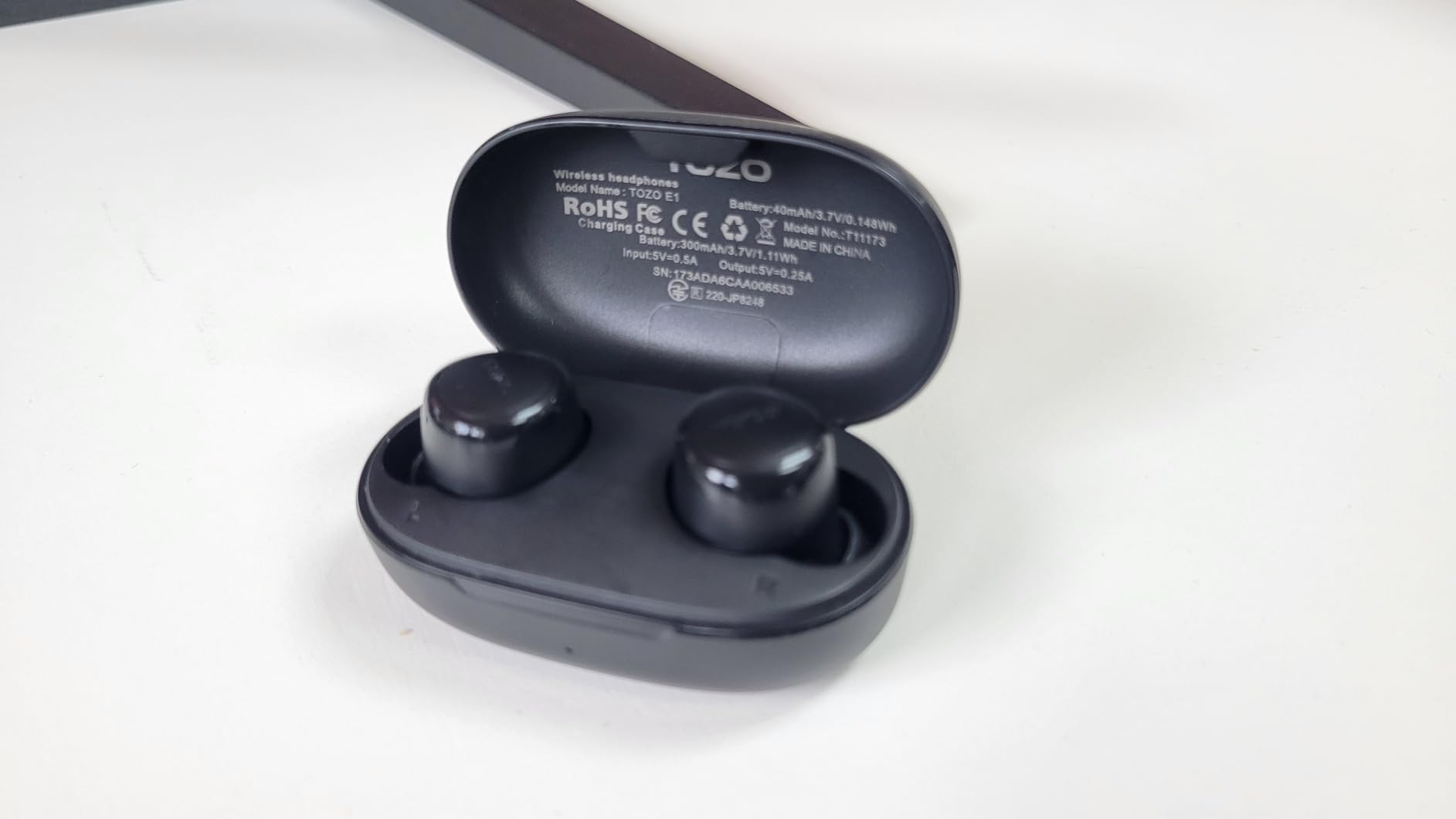 TOZO Wireless Earbuds Build in Mic Clear Calls Ergonomic Light Weight Bluetooth 5.3 in Ear Headphones Waterproof Premium Stereo Sound Ear Buds 30H Playtime with 32 EQs via APP customer photo 2