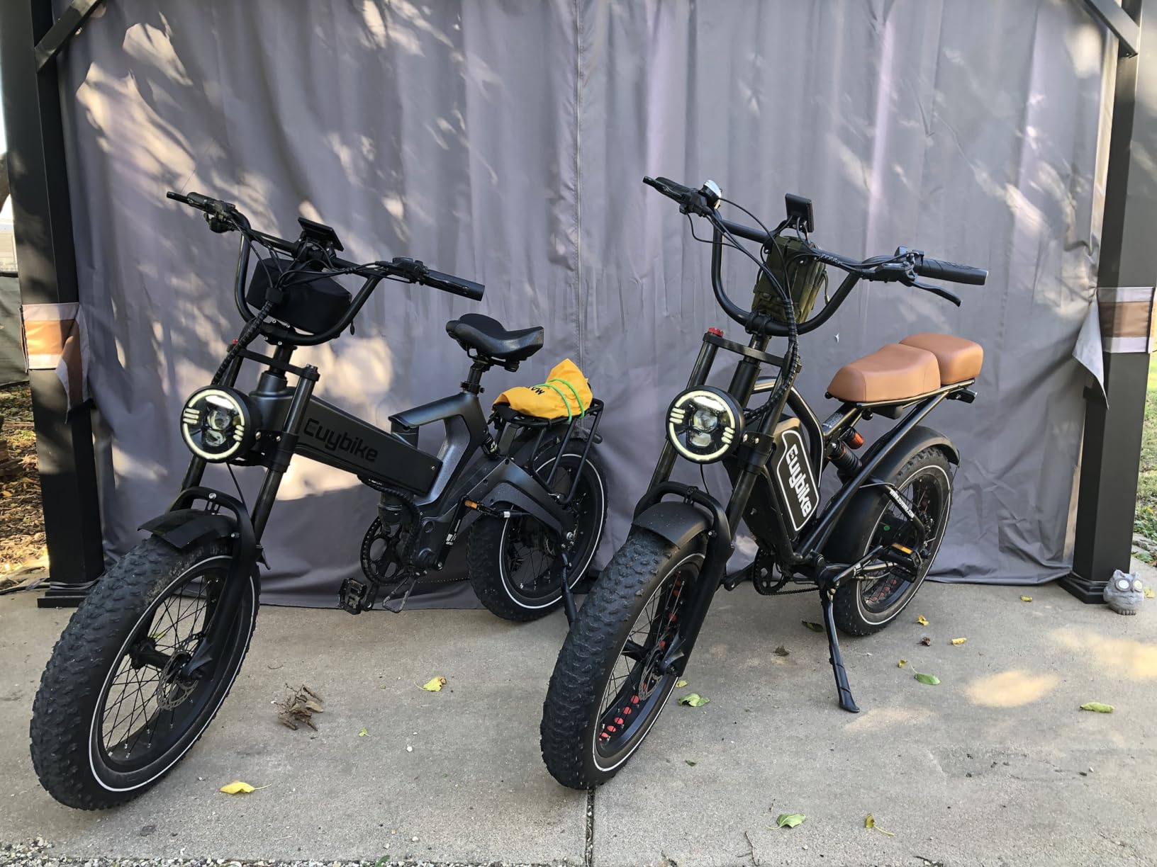 EUY 1500W Peak Electric Bike for Adults, 48V 20Ah Removable Battery Max Range 80Miles & 30MPH Electric Bicycle, 20''x4.0