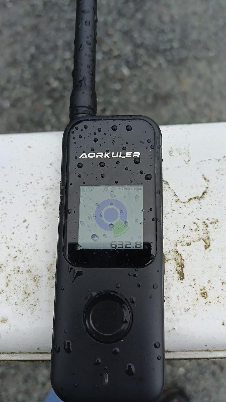 Aorkuler GPS Dog Tracker -- Track Your Dog Up to 3.5 Miles Without Phone or Cell Signal | No App, No Monthly Fees | Ideal for Hiking, Rural & Remote Areas (Tracker 2) customer photo 2