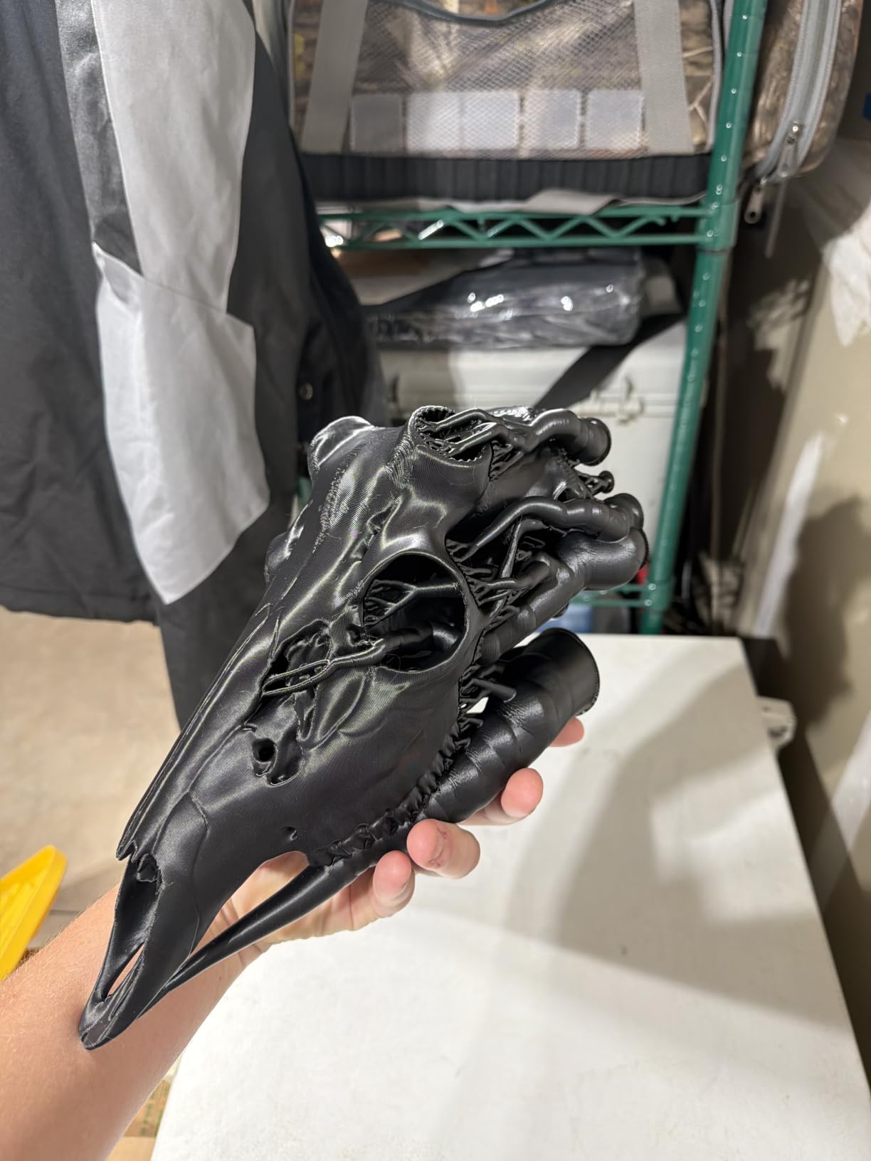 SUNLU PETG Filament 1.75mm, Strong 3D Printer Filament, Ultra-Low Stringing, Exceptional Layer Adhesion & High Toughness, Dimensional Accuracy +/- 0.02 mm, Fit Most FDM 3D Printers, 1kg Spool (Black) customer photo 1