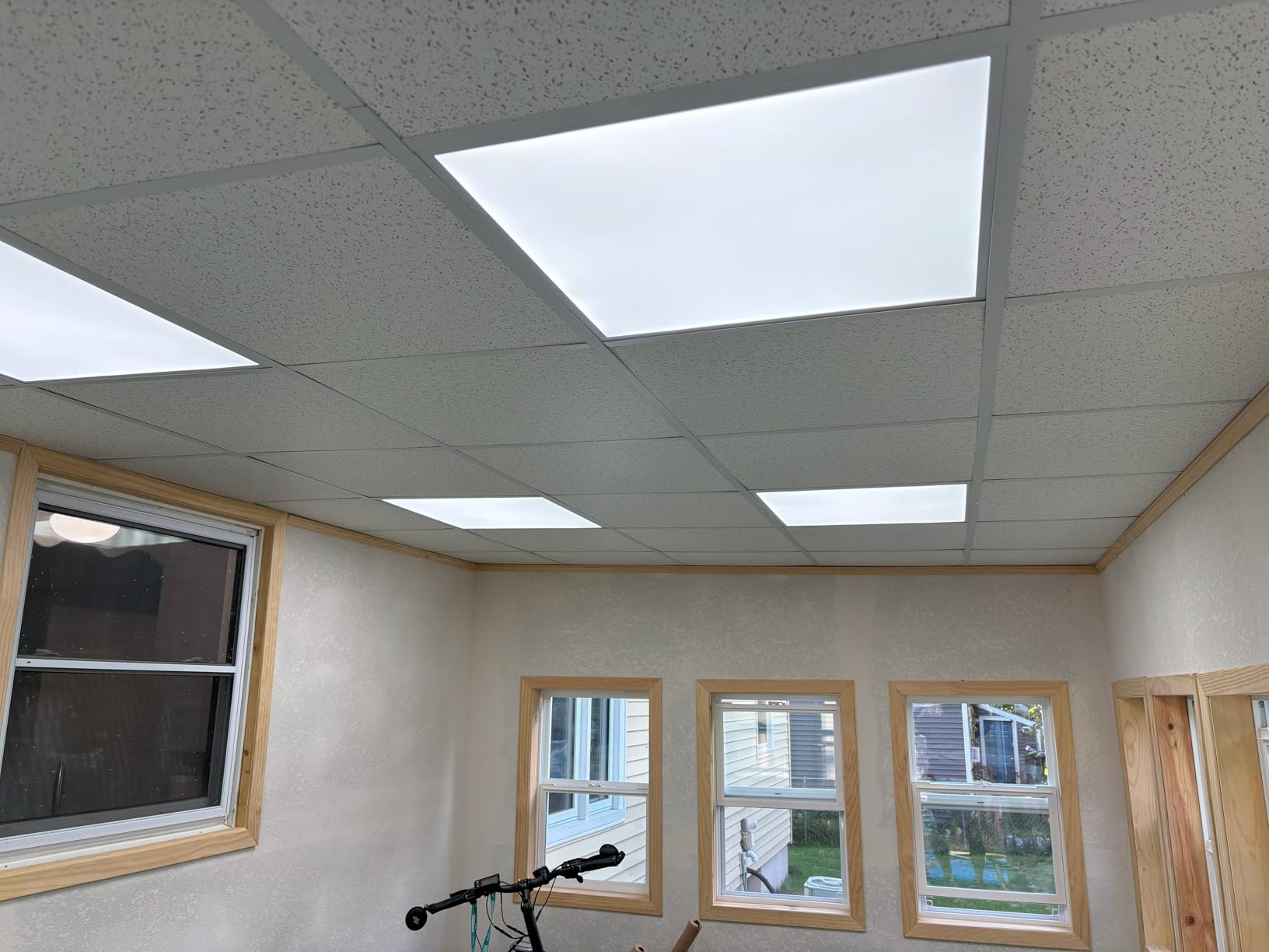 AIKVSXER 6 Pack 2x4 LED Flat Panel Light, 5 CCT 3000K-6500K & 5 Wattage 30-70W, 7700Lm, 0-10V Dimmable customer photo 1