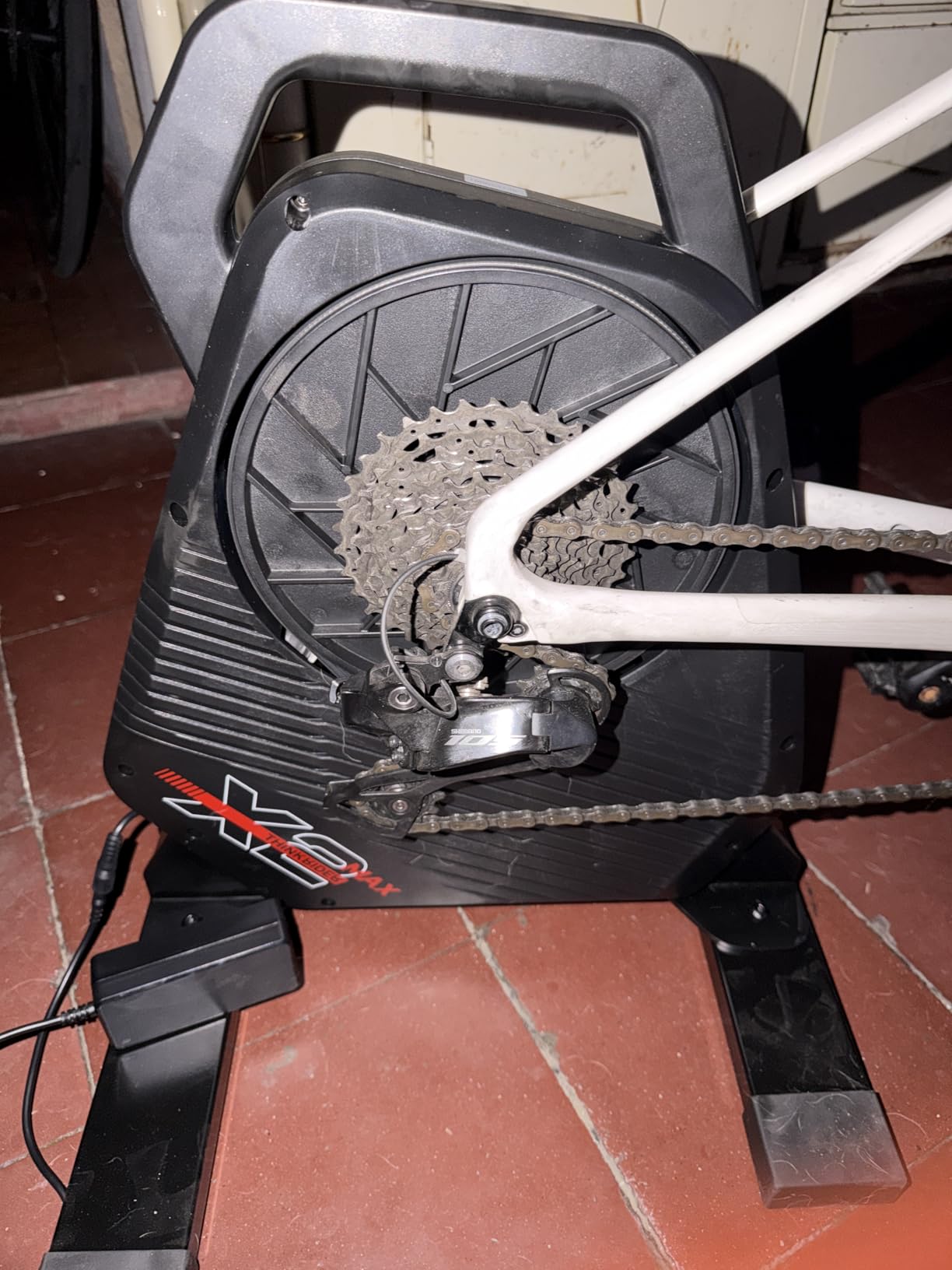 ThinkRider X2Max Smart Bike Trainer Cycle Trainer, Quiet Portable Design for Indoor Driving, Simulates 18% Slope, ANT+ & BLE customer photo 1