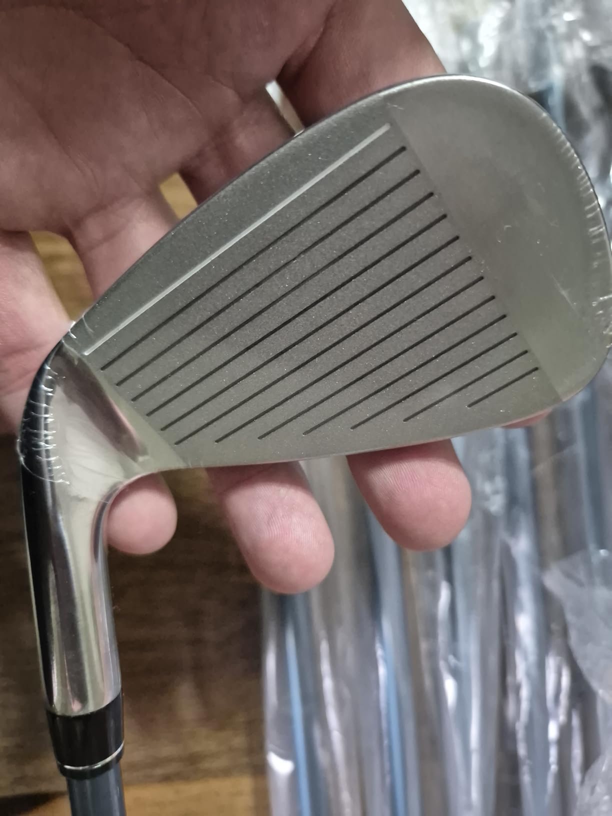 PGM 7 Piece Men's Golf Iron Set and Single Club for Right Handed, Forgiving Design Sets with Precision Balanced Shaft and Easy Control Grip Include Golf Club Iron 5 to 9 PW SW customer photo 2