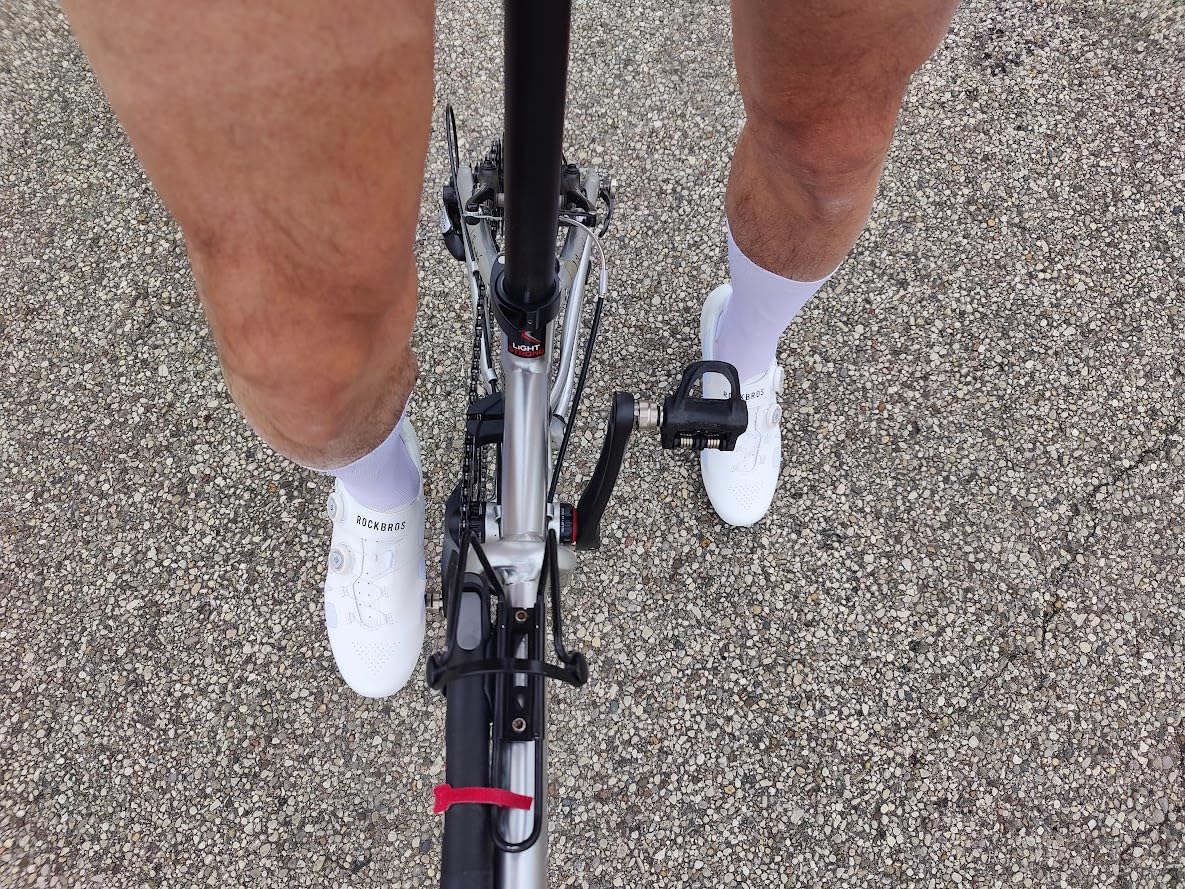 Cycling Shoes NR3 Clipless with 2 Knob Lock Professional Road Bike Shoes customer photo 2