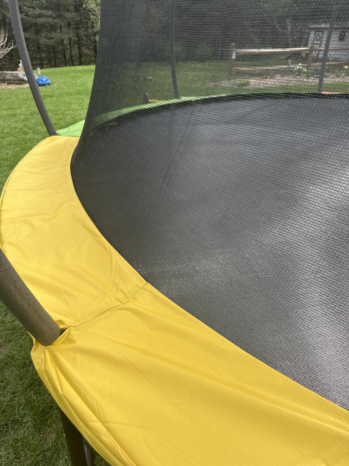 Yohood Trampoline Outdoor 12FT 14FT, Recreational Trampolines with Enclosure Net and Ladder, ASTM Approved for Kids and Adults, with Additional 8 Stabilizer Bars and Anti-Rust Coated Galvanized Frame customer photo 2