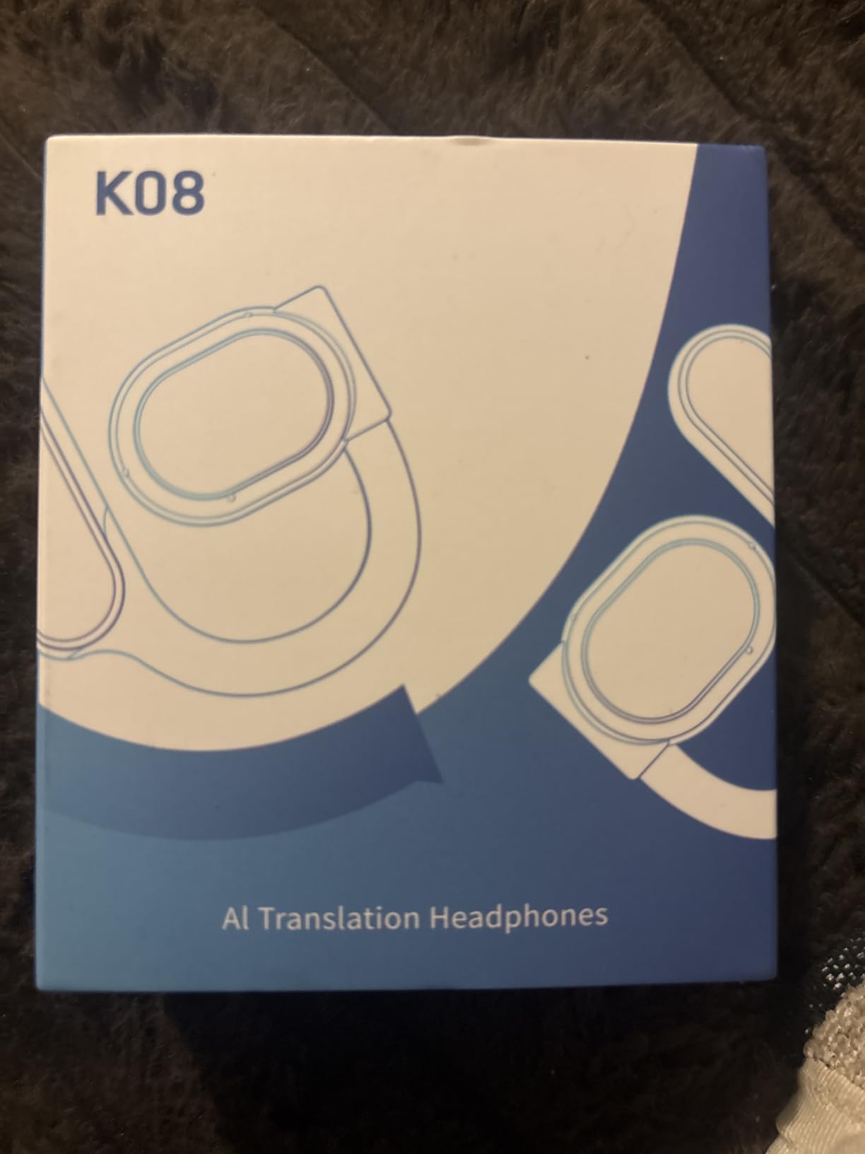 AI Translation Earbuds Real Time 164 Languages 80H Playtime Translator Ear Buds Audifonos Traductores Inglés Español Wireless Earphones Bluetooth AI Headphone for Travel Meeting Learning K08 Black customer photo 2