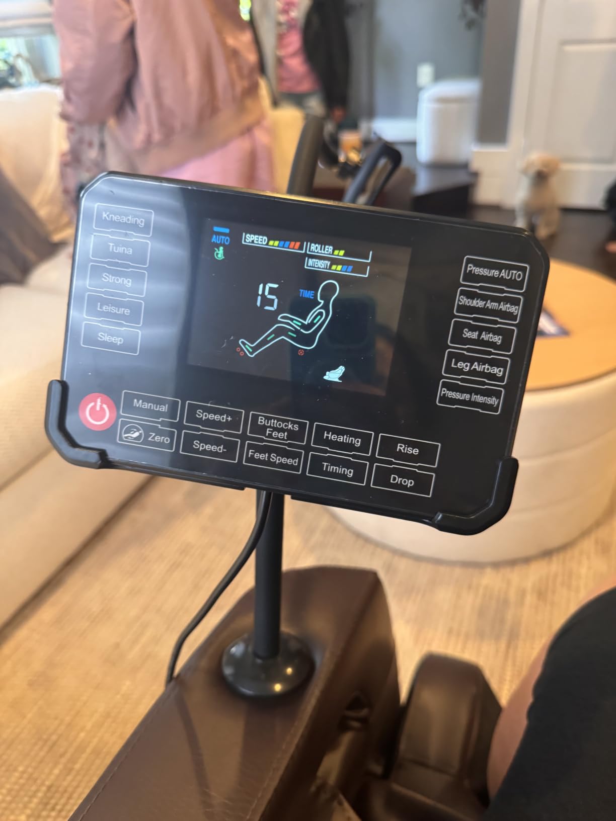 FURNIMAT 2026 Massage Chair Full Body, Zero Gravity Massage Chair with 10 Fix Rollers, Airbags, Heating, Foot Massage, Auto Modes, Bluetooth Speaker, Smart Screen Controller (Advanced Version) customer photo 2