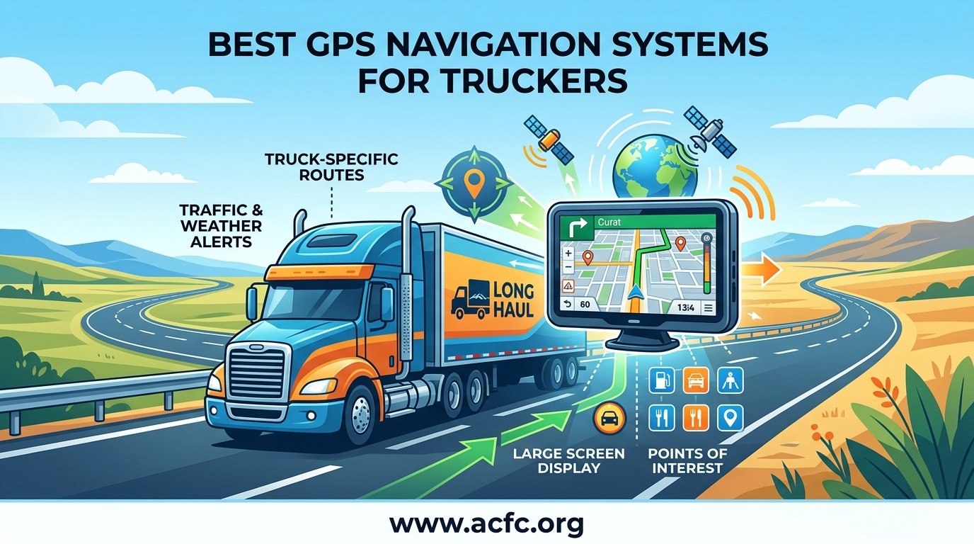 Best GPS Navigation Systems for Truckers