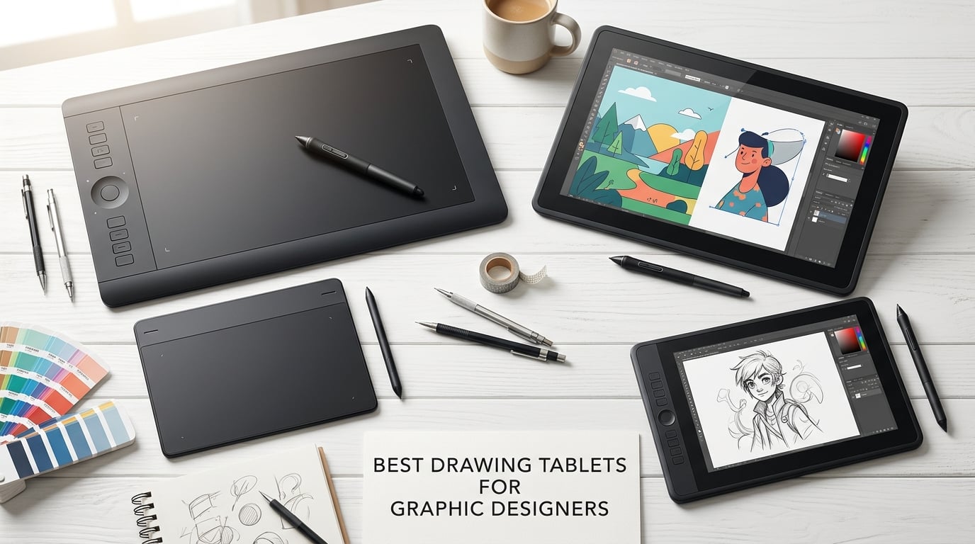 Best Drawing Tablets for Graphic Designers
