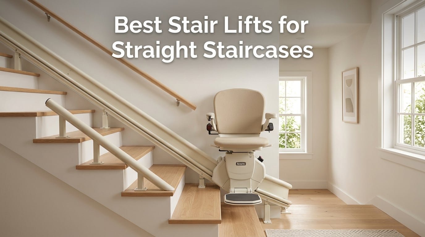 Best Stair Lifts for Straight Staircases