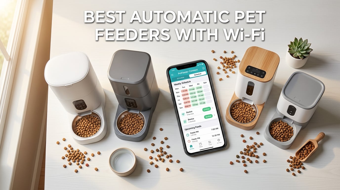 Best Automatic Pet Feeders with Wi-Fi