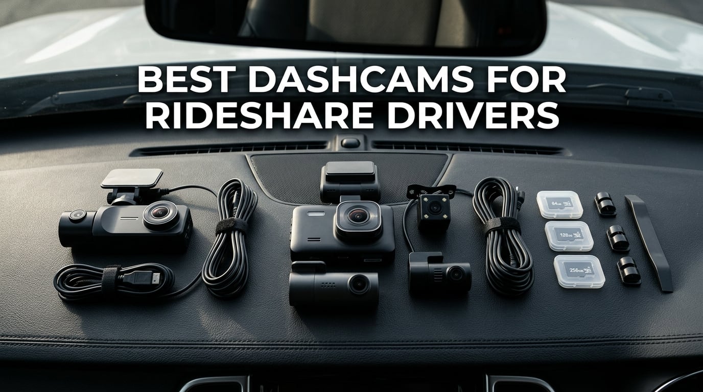 Best Dashcams for Rideshare Drivers