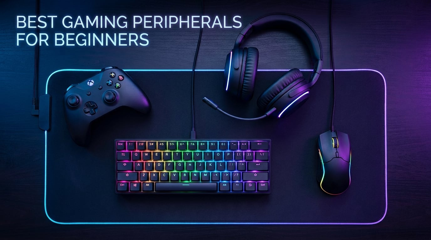 best gaming peripherals for beginners
