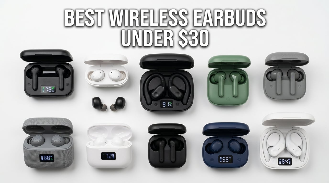 Best Wireless Earbuds Under $30
