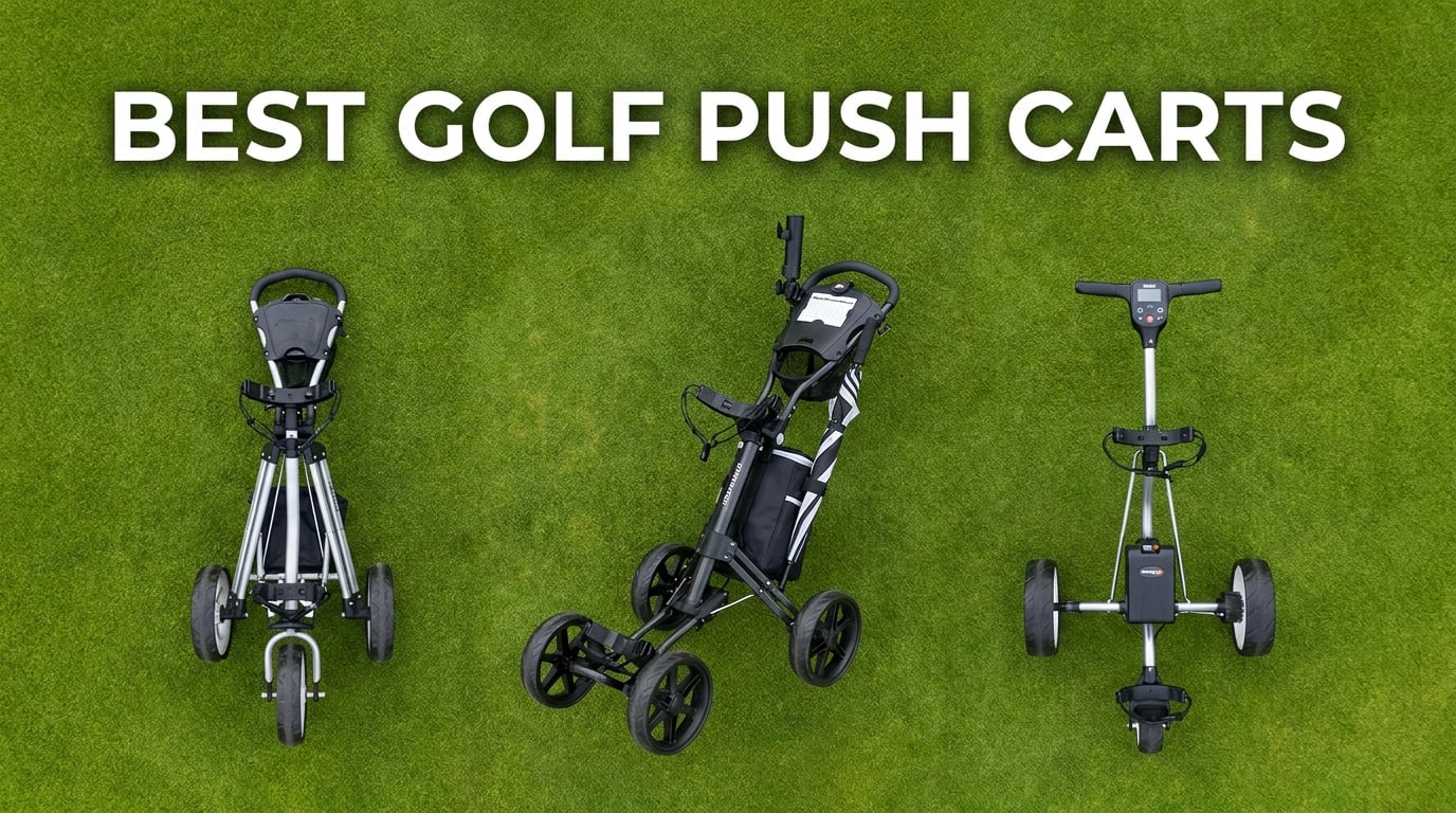 best golf push carts