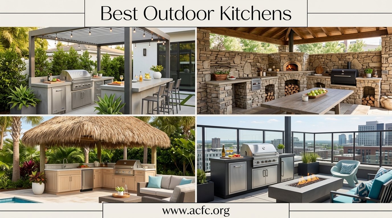 best outdoor kitchens