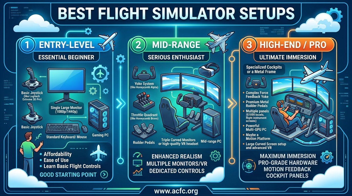 best flight simulator setups