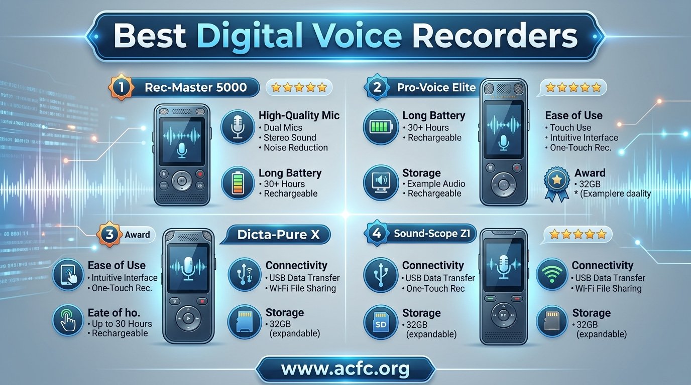 best digital voice recorders