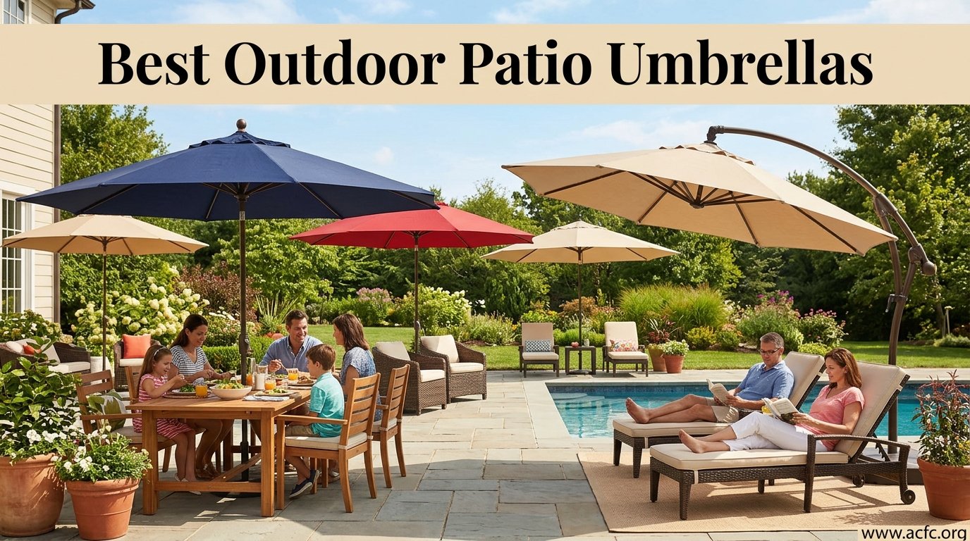 best outdoor patio umbrellas