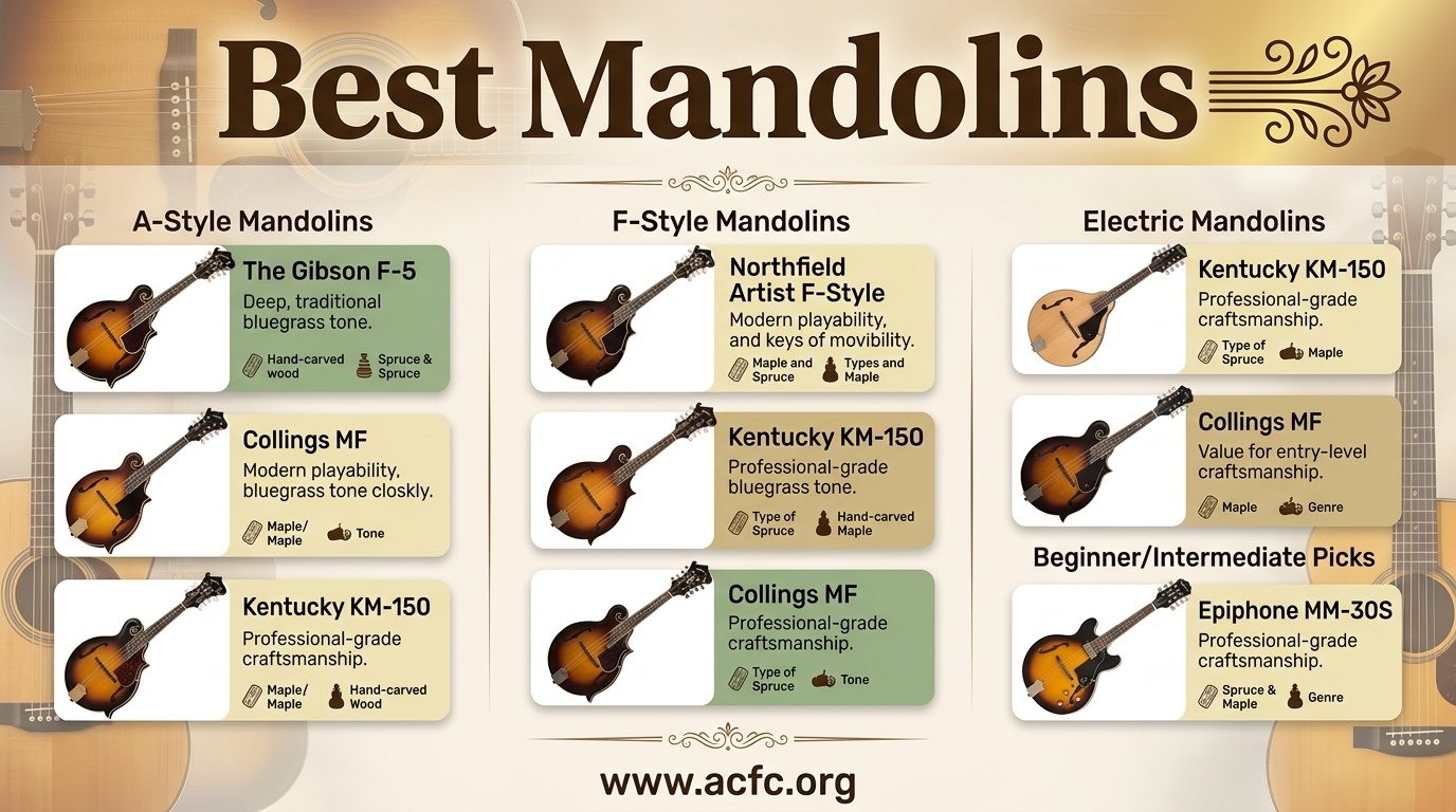 best mandolins