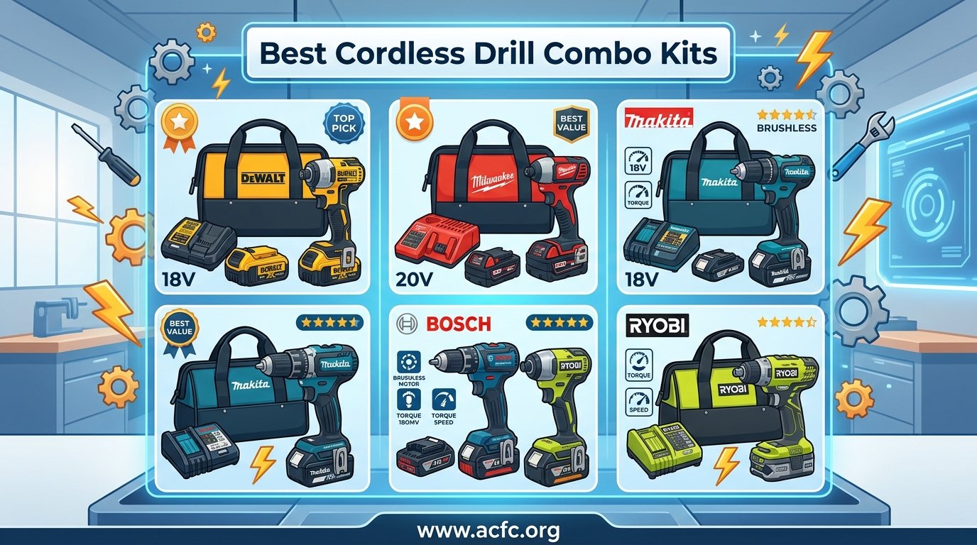 best cordless drill combo kits