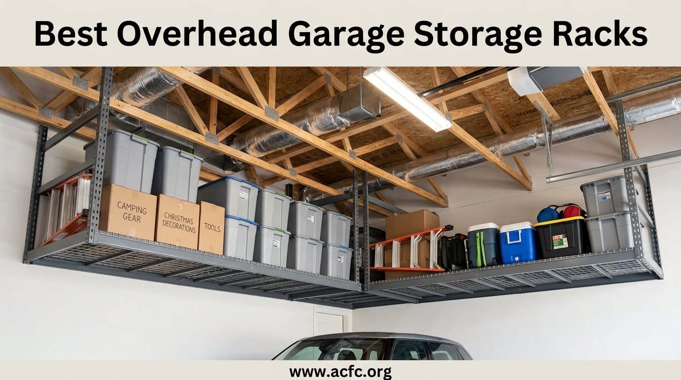 best overhead garage storage racks